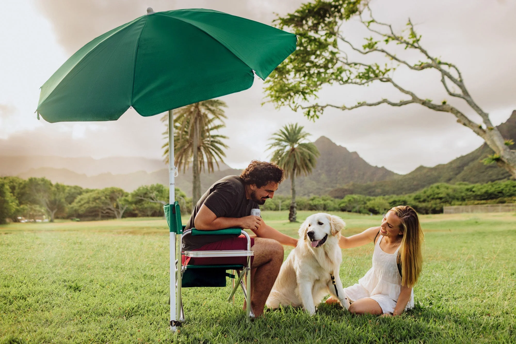Picnic Time 5.5 Ft. Portable Beach Umbrella - Image 220