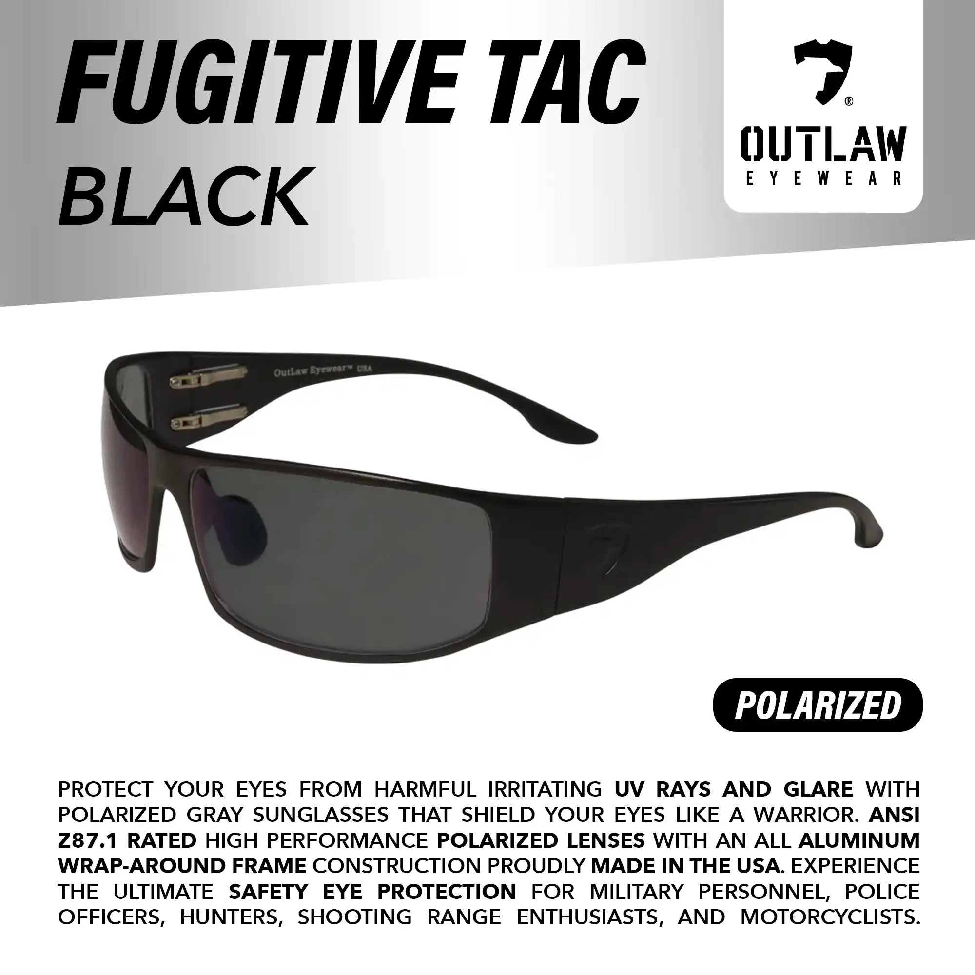 OutLaw Eyewear Custom Fugitive TAC - Image 6