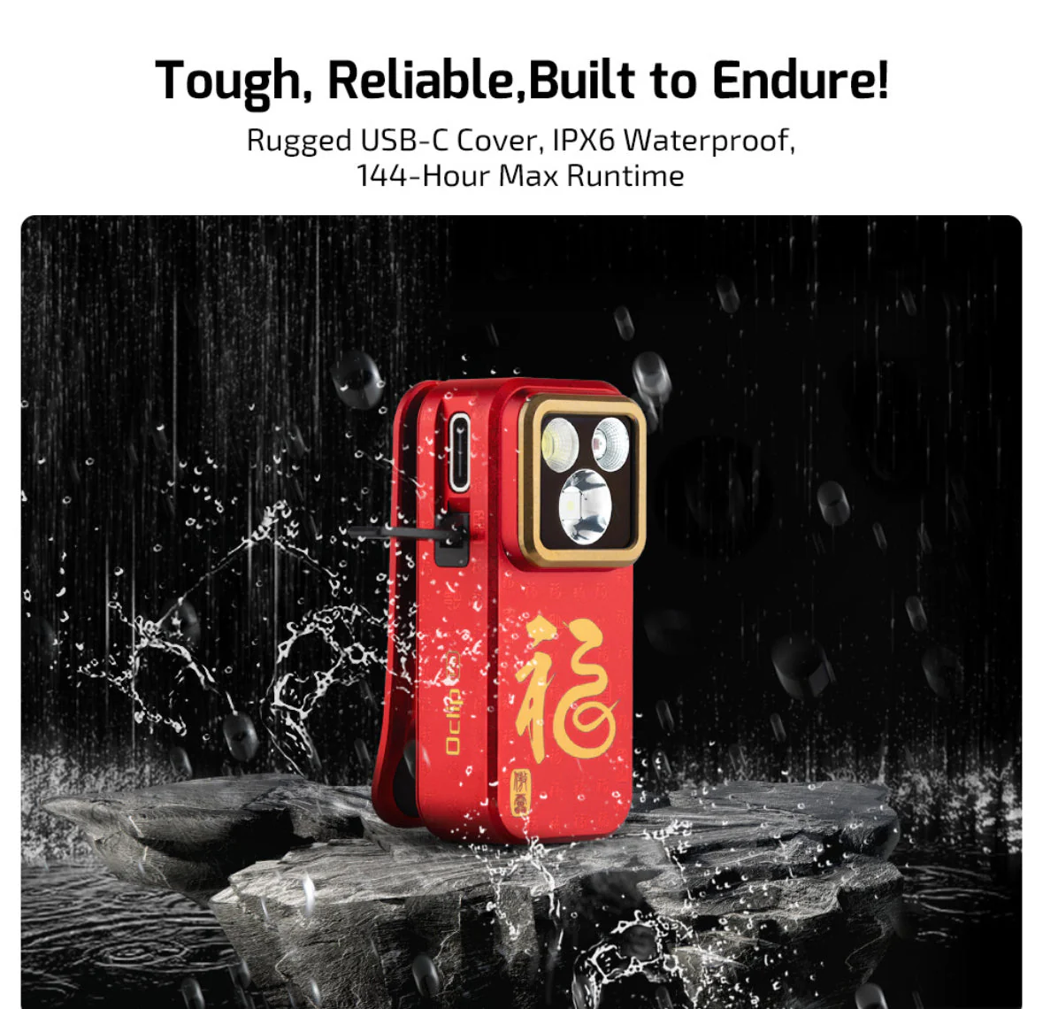 Olight Oclip Pro – Clip Light with Flood, Spot, and Red Modes – Available in 4 Colors - Image 4