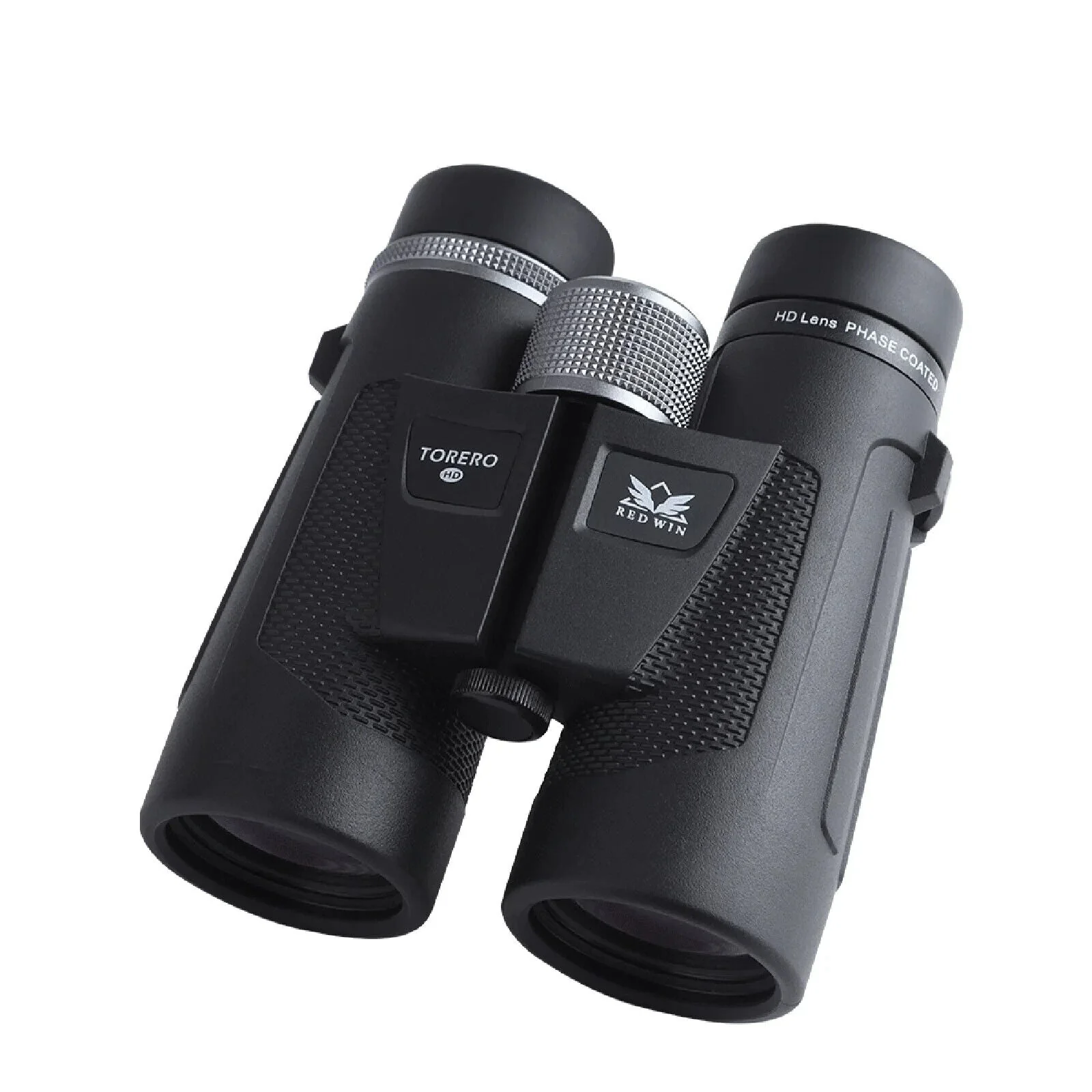 Red Win Torero HD 10x42 Binoculars Compact Waterproof FMC Hunting Optics Black - Image 3