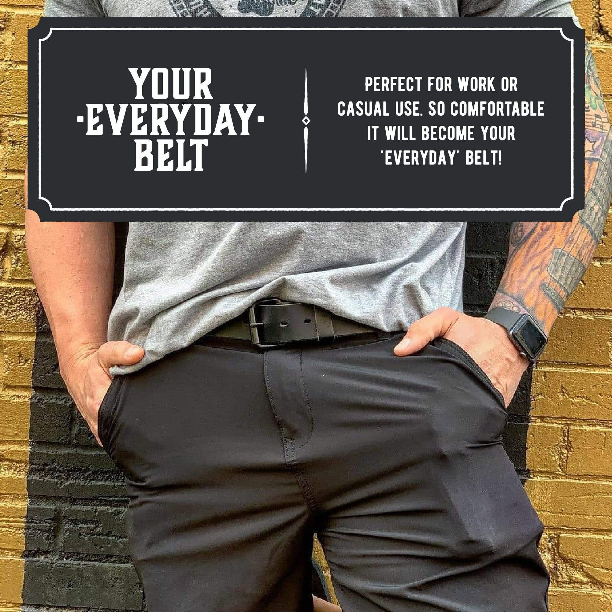 Main Street Forge - The Classic Leather Everyday Belt - Image 3